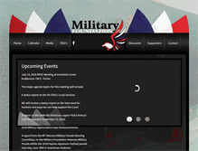 Tablet Screenshot of militaryfoundation.org